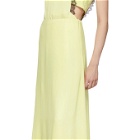 3.1 Phillip Lim Yellow Lace Inlay Skirt
