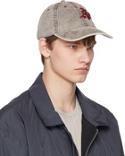 AARON ESH Gray Embroidered Cap