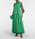 Plan C - Cotton-blend maxi dress