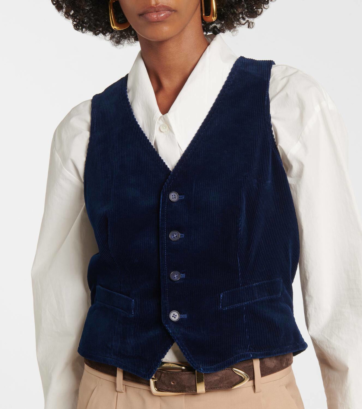 Polo Ralph Lauren Cotton corduroy vest