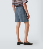 Commas Lounge linen shorts