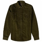 Lee x The Brooklyn Circus Cord Working West Overshirt in Kale