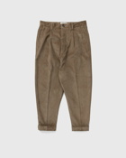 Ami Paris Carrot Oversized Trousers Beige - Mens - Casual Pants