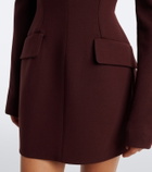 Sportmax Gabardine minidress