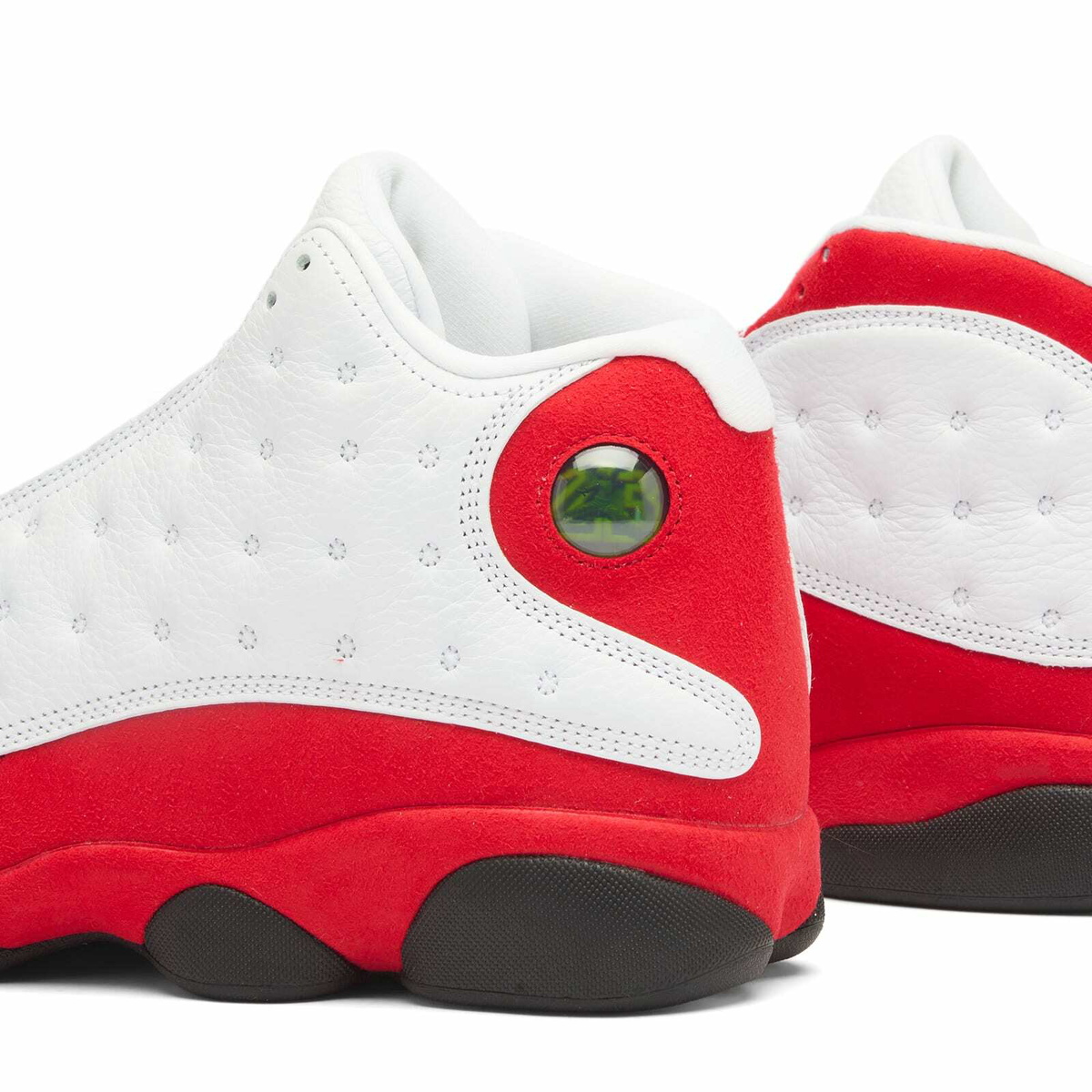 Air Jordan Men's 13 Retro Sneaker in White/Black/True Red