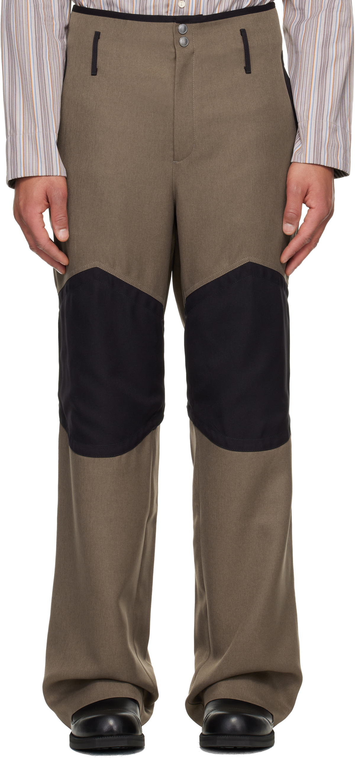 Kiko Kostadinov Black McNamara Trousers Kiko Kostadinov