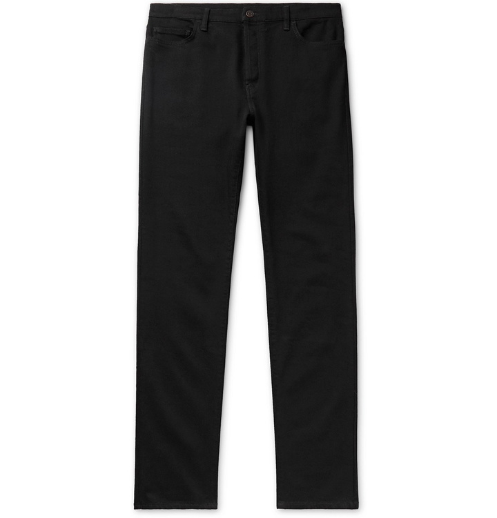 Photo: The Row - Irwin Slim-Fit Stretch-Denim Jeans - Black