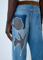 Marni Jeans With Velvet Belt