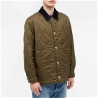 Mackintosh Men's Quilted Teeming Jacket in Khaki