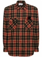 DOUBLET - Check Cotton Shirt W/spider