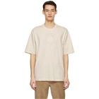 Acne Studios Beige Embroidered T-Shirt