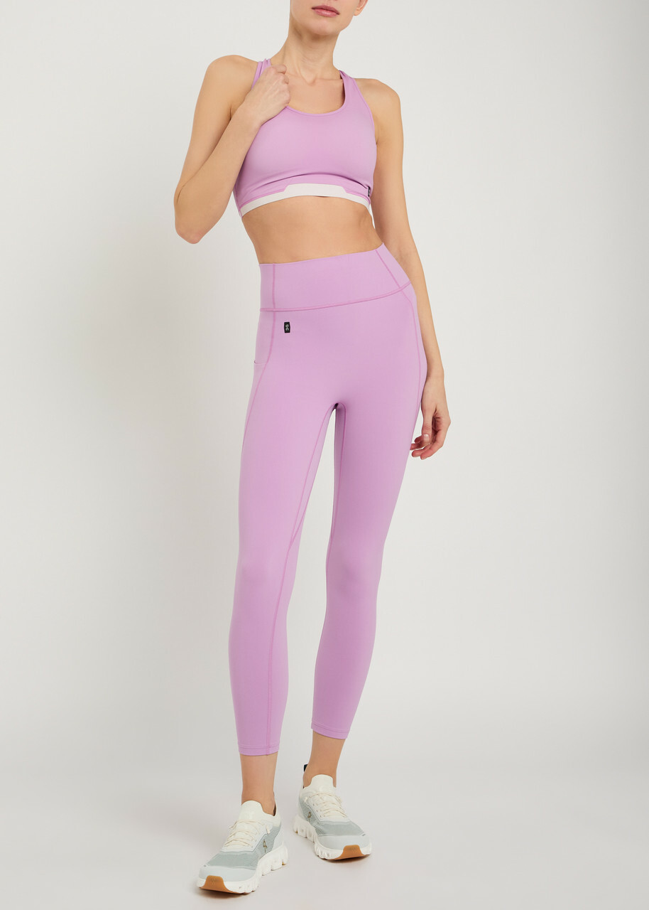 ON Studio 7/8 Sensetec Leggings Light Purple