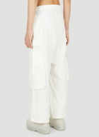 Gocar Cargo Pants in White