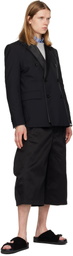 sacai Black Suiting Blazer