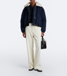 Polo Ralph Lauren Teddy-trimmed technical down jacket