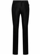 TOM FORD Atticus Wool Blend Faille Pants