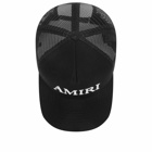 AMIRI Men's Core Logo Trucker Cap in Black 