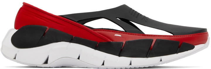 Photo: Maison Margiela Red & Black Reebok Edition Croafer Sneakers