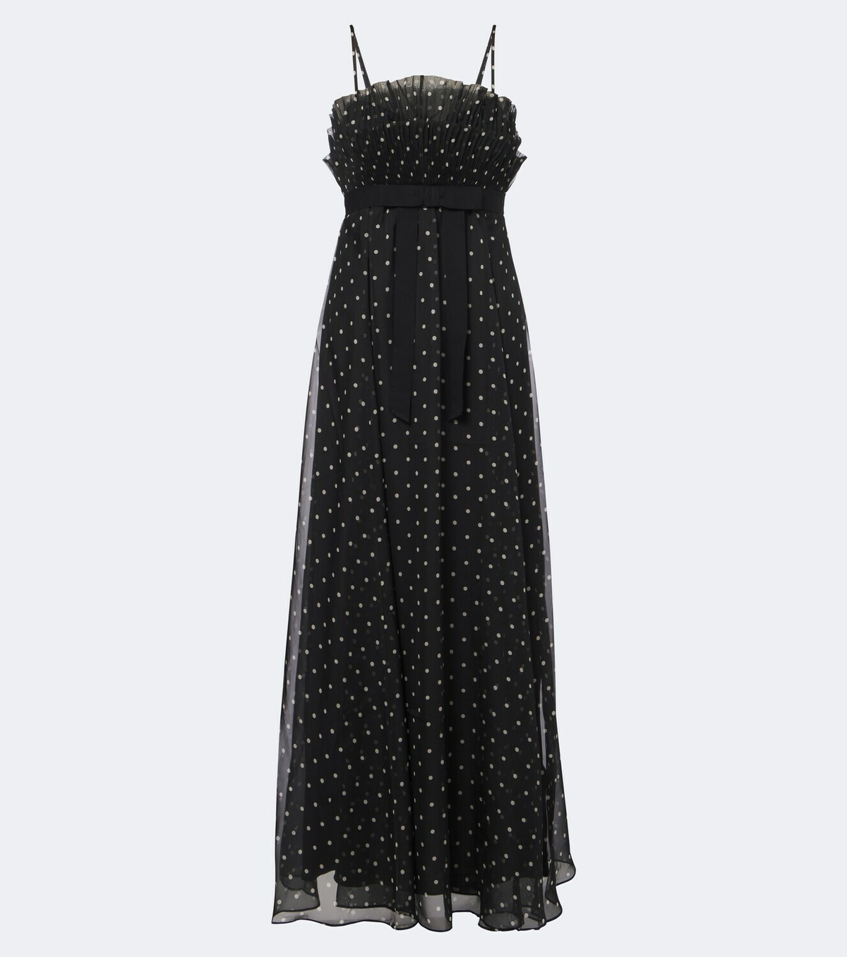 Zimmermann Polka-dot ruffled maxi dress