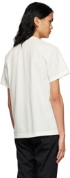 Comme des Garçons Homme Deux Off·White Polyester T-Shirt