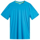 HOKA ONE ONE Men's M Airolite Run Short Sleeve in Hoka Blue