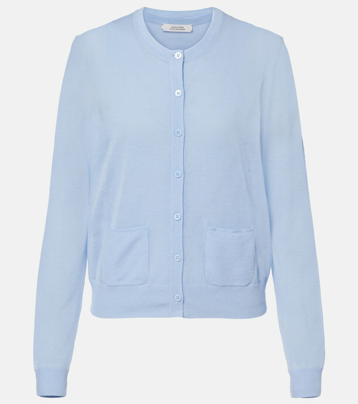 Dorothee Schumacher Summer semi-sheer cotton-blend cardigan