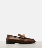 Bottega Veneta Astaire Knot leather loafers
