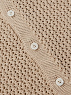 Barena - Baiocolo Crochet-Knit Cotton Shirt - Neutrals