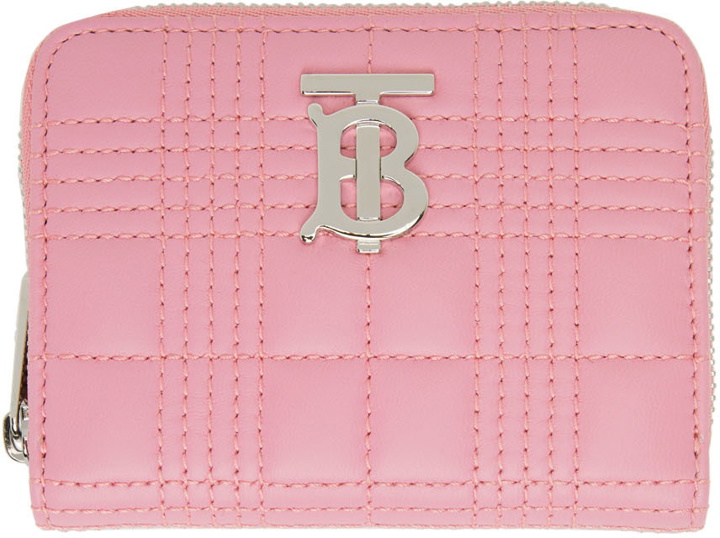 Photo: Burberry Pink Lola Zip Wallet