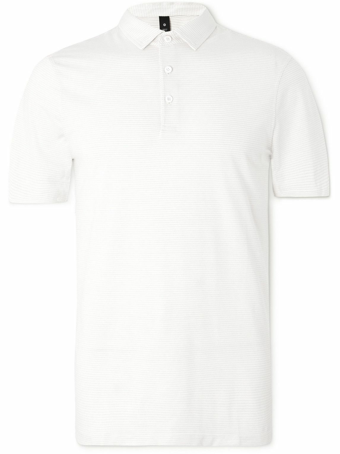 Lululemon - Evolution Slim-Fit Stretch-Jersey Polo Shirt - White Lululemon