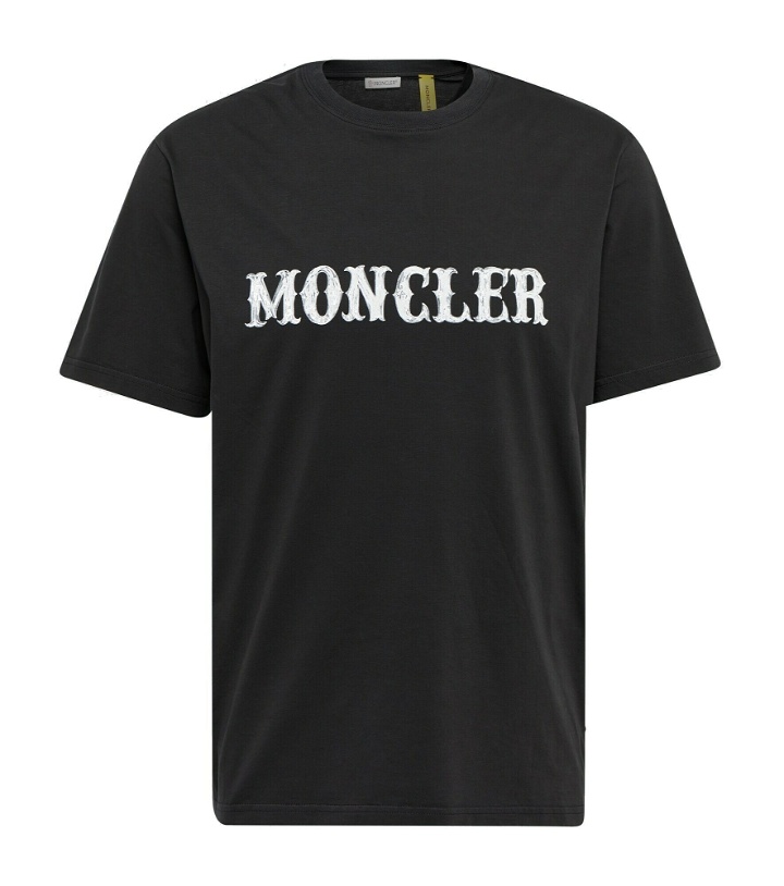 Photo: Moncler Genius - 7 Moncler FRGMT Hiroshi Fujiwara cotton T-shirt