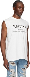 Recto Off-White Printed Tank Top