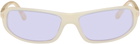 TOM FORD Off-White Addison Sunglasses