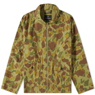 Nigel Cabourn Men's Flight Shirt Jacket in Camo