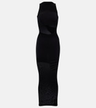 Wolford Shade paneled midi dress