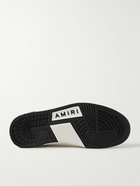 AMIRI - Stars Low Appliquéd Leather Sneakers - Black