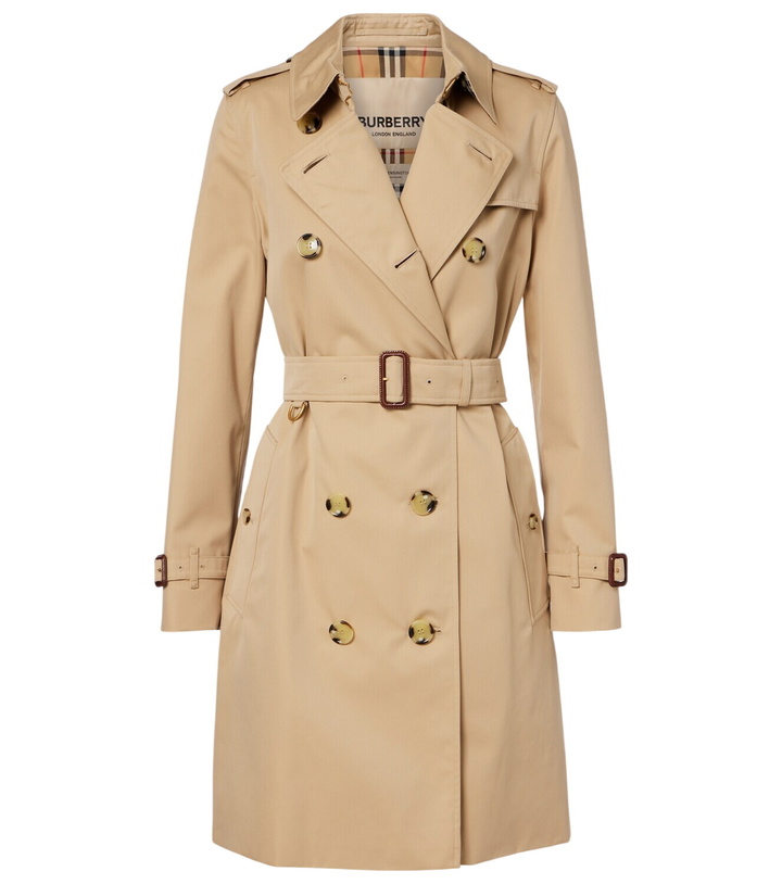 Photo: Burberry Cotton gabardine trench coat