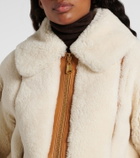 Zimmermann Story shearling bomber jacket