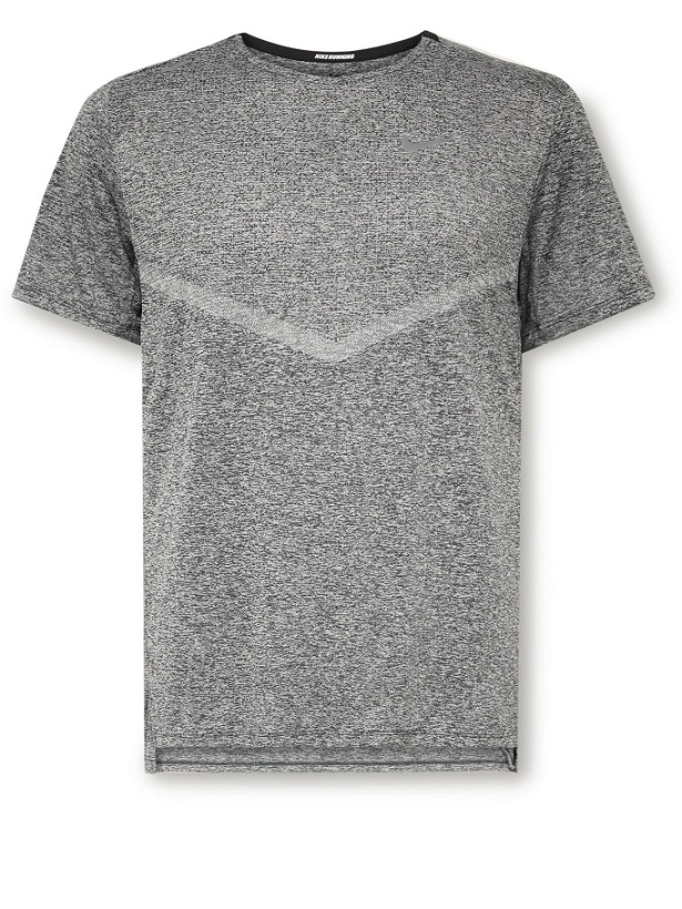 Photo: Nike Running - Rise 365 Dri-FIT T-Shirt - Gray