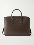Montblanc - Logo-Appliquéd Textured-Leather Briefcase