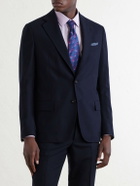 De Petrillo - Virgin Wool Suit Jacket - Blue