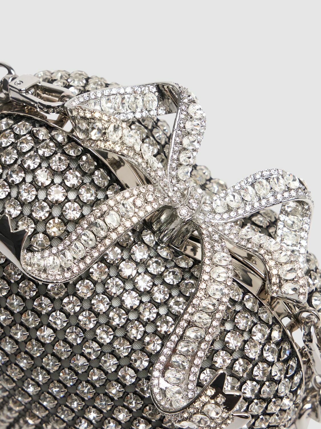 SELF-PORTRAIT Crystal Heart Clutch Self-Portrait