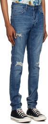 Ksubi Blue Chitch Token Krush Jeans