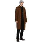 Sefr Brown Wool Ian Coat