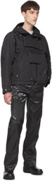 HELIOT EMIL Black Layered Tech Jacket