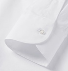 Gucci - Duke Slim-Fit Embroidered Cotton-Poplin Shirt - Men - White