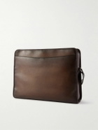 Berluti - Journalier XL Venezia Scritto Leather Messenger Bag