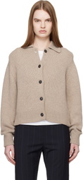 &Daughter Beige Winny Collared Jacket