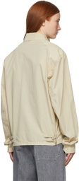 Lemaire Beige 'Shirt Blouson' Jacket