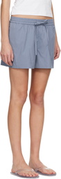 Matteau Blue Relaxed Shorts